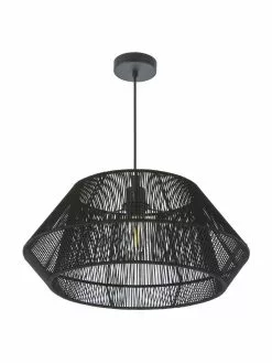 Westwing Collection Pendelleuchte Hadi in Kordeloptik, Ø 48 x H 22 cm -Leuchten Verkaufsladen Pendelleuchte Hadi in Kordeloptik 3