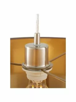 Pendelleuchte Jamie mit Gold-Dekor, Ø 38 x H 23 cm -Leuchten Verkaufsladen Pendelleuchte Jamie mit Gold Dekor 17