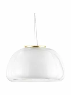 Nordlux Pendelleuchte Jelly aus Glas, Ø 39 x H 23 cm