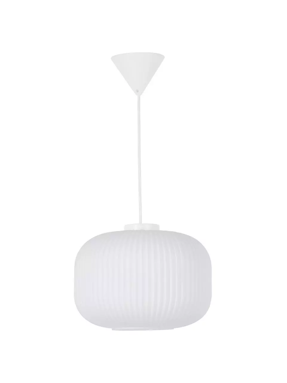 Nordlux Pendelleuchte Milford aus Opalglas, Ø 30 x H 28 cm 8 Nordlux Pendelleuchte Milford aus Opalglas, Ø 30 x H 28 cm – Bild 6