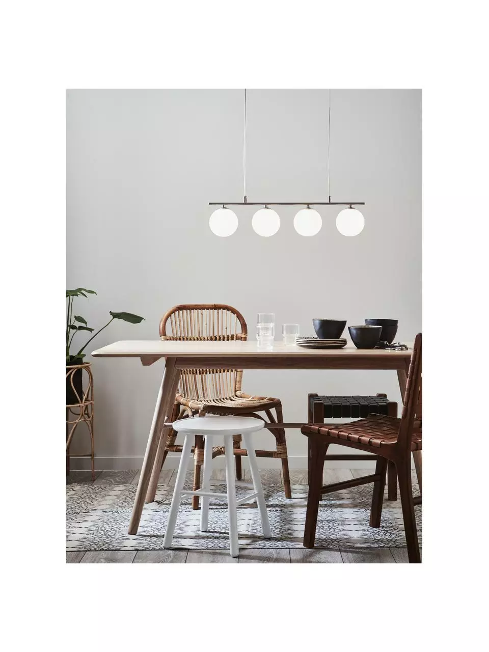 Markslöjd Pendelleuchte Quattro in Silber, B 66 x H 17 cmNur noch 1 Artikel verfügbar 8 Markslöjd Pendelleuchte Quattro in Silber, B 66 x H 17 cmNur noch 1 Artikel verfügbar – Bild 6