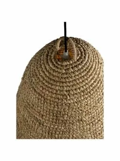 Pendelleuchte Shianne aus Naturfaser, Ø 42 x H 53 cm -Leuchten Verkaufsladen Pendelleuchte Shianne aus Naturfaser 5