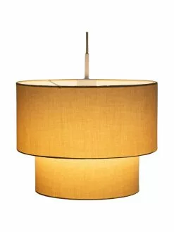 Pauleen Pendelleuchte Soft Shine in Beige, Ø 32 x H 25 cm -Leuchten Verkaufsladen Pendelleuchte Soft Shine in Beige 3