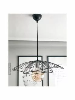 Pendelleuchte Tel aus Metall, Ø 50 x H 14 cm -Leuchten Verkaufsladen Pendelleuchte Tel aus Metall 5