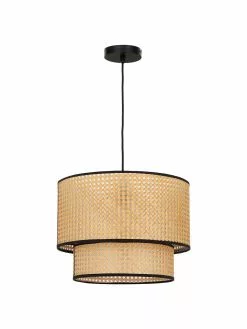 Westwing Collection Pendelleuchte Vienna aus Wiener Geflecht, Ø 40 x H 30 cm -Leuchten Verkaufsladen Pendelleuchte Vienna aus Wiener Geflecht 4