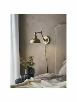 Marksl&ouml;jd Retro-Wandleuchte Grimstad mit Stecker, T 48 x H 22 cm -Leuchten Verkaufsladen Retro Wandleuchte Grimstad mit Stecker 1