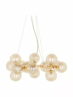 By Rydens Runde Glaskugel Pendelleuchte Splendor, Ø 58 x H 22 cm