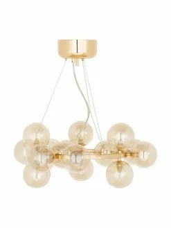 By Rydens Runde Glaskugel Pendelleuchte Splendor, Ø 58 x H 22 cm -Leuchten Verkaufsladen Runde Glaskugel Pendelleuchte Splendor 4