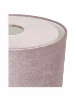 Westwing Collection Samt-Tischlampe Frida in Altrosa, Ø 30 x H 36 cm -Leuchten Verkaufsladen Samt Tischlampe Frida in Altrosa 4