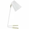 Schreibtischlampe Noble mit Gold-Dekor, B 25 x H 46 cm -Leuchten Verkaufsladen Schreibtischlampe Noble mit Gold Dekor