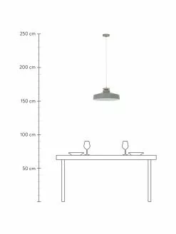 Westwing Collection Skandi-Pendelleuchte Malm, Ø 40 x H 20 cm -Leuchten Verkaufsladen Skandi Pendelleuchte Malm 8