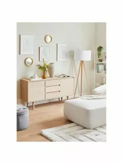 Westwing Collection Skandi-Tripod Stehlampe Jake, ∅ 50 x H 154 cm -Leuchten Verkaufsladen Skandi Tripod Stehlampe Jake 2