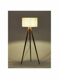 Westwing Collection Skandi-Tripod Stehlampe Jake aus Massivholz, Ø 60 cm, H 150 cm -Leuchten Verkaufsladen Skandi Tripod Stehlampe Jake aus Massivholz 16