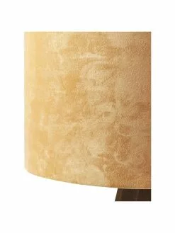 Westwing Collection Skandi-Tripod Stehlampe Jake aus Massivholz mit Samt-Schirm, Ø 60 cm, H 150 cm -Leuchten Verkaufsladen Skandi Tripod Stehlampe Jake aus Massivholz mit Samt Schirm 9