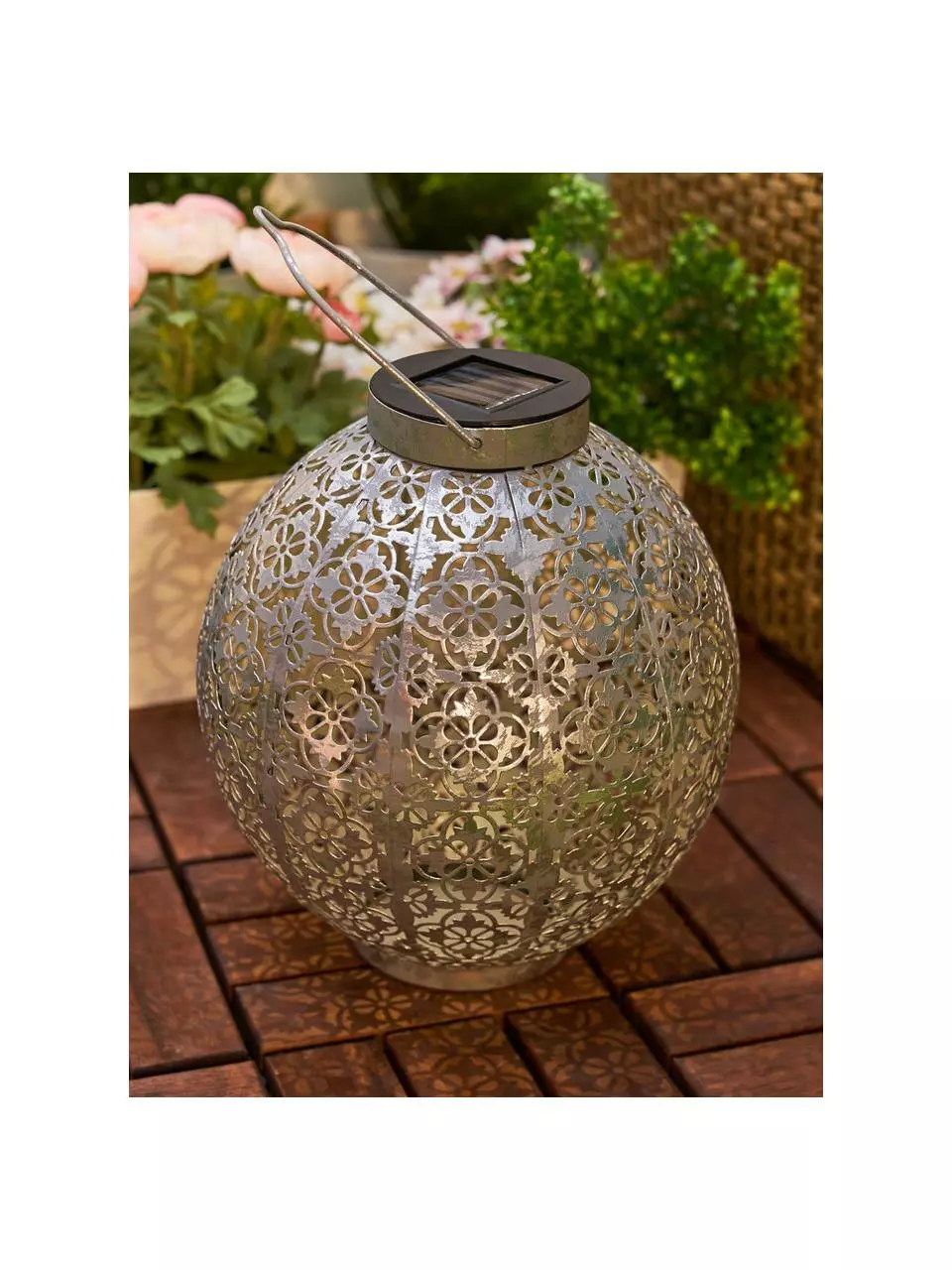 Pauleen Solar Außenleuchte Sunshine Aura zum Hängen oder Stellen, Ø 21 x H 25 cm 4 Pauleen Solar Außenleuchte Sunshine Aura zum Hängen oder Stellen, Ø 21 x H 25 cm – Bild 2