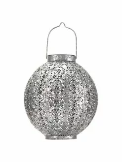 Pauleen Solar Au&szlig;enleuchte Sunshine Aura zum H&auml;ngen oder Stellen, Ø 21 x H 25 cm