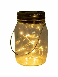 Solar Au&szlig;entischlampe Nanay, 3 St&uuml;ck, Ø 8 cm, H 13 cm -Leuchten Verkaufsladen Solar Aussentischlampe Nanay 3 Stuck 5