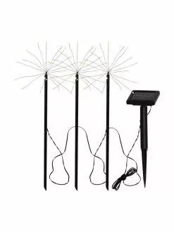 Solar Bodenleuchte Firework, L 300 cm