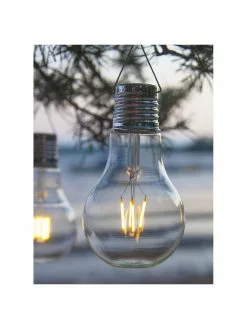 Solar Hängelampe Fille, 2 Stück, Ø 10 x H 18 cm -Leuchten Verkaufsladen Solar Hangelampe Fille 2 Stuck 5