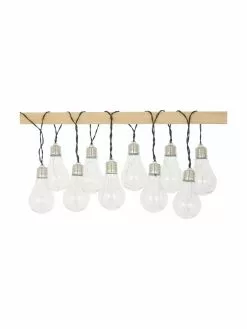 Solar Lichterkette Martin, 300 cm, 10 Lampions, L 300 cm