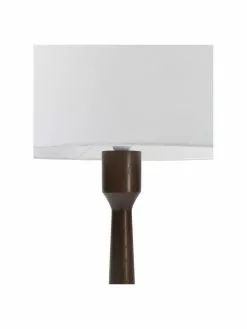 Westwing Collection Stehlampe Jascha aus dunklem Eschenholz, Ø 50 x H 145 cm -Leuchten Verkaufsladen Stehlampe Jascha aus dunklem Eschenholz 4