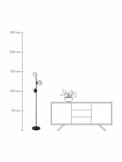 Nordlux Stehlampe Lilly aus Opalglas, Ø 30 x H 150 cm -Leuchten Verkaufsladen Stehlampe Lilly aus Opalglas 3