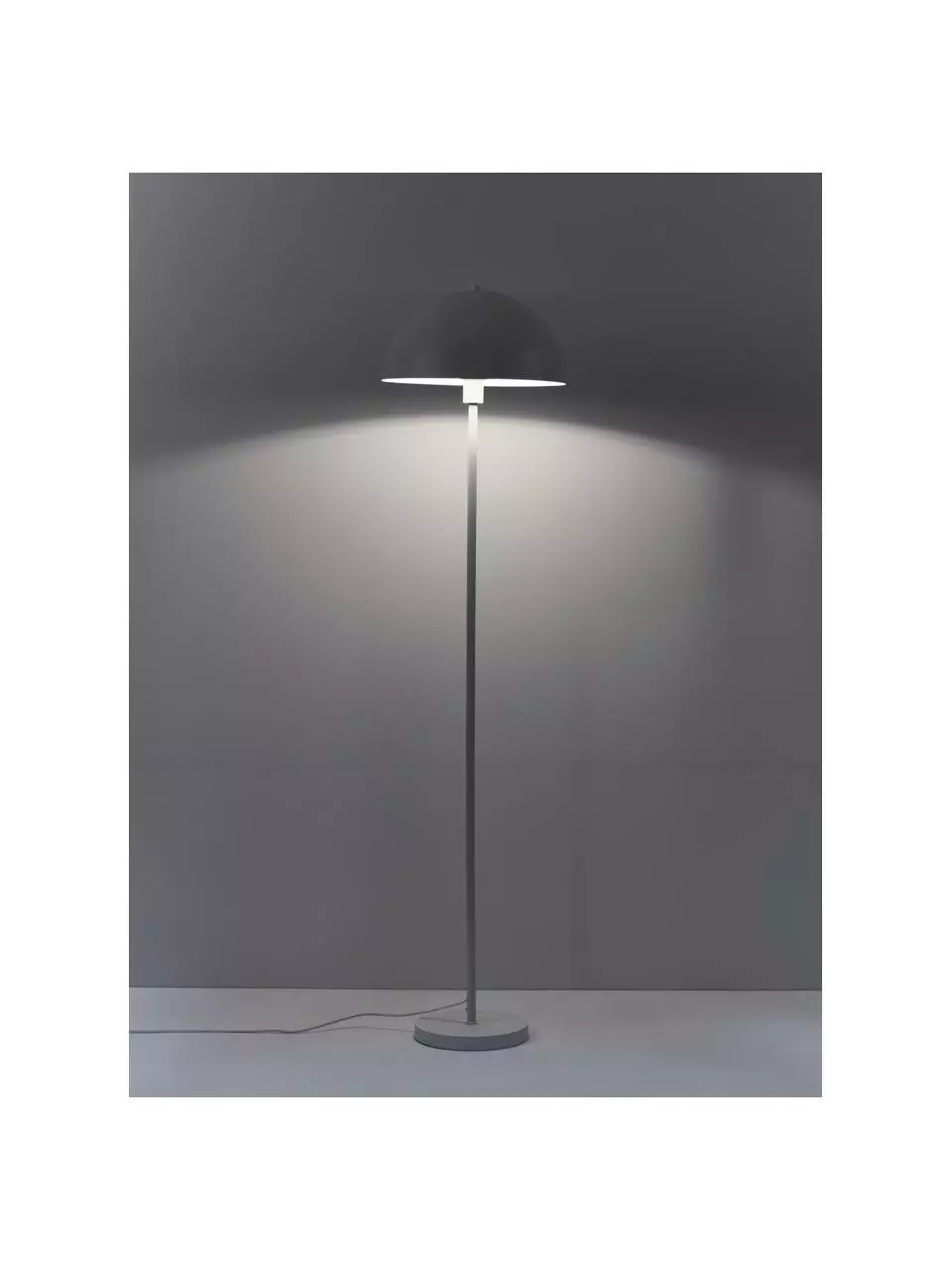 Westwing Collection Stehlampe Matilda in Weiß, Ø 40 x H 164 cm 6 Westwing Collection Stehlampe Matilda in Weiß, Ø 40 x H 164 cm – Bild 4