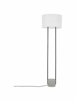 Westwing Collection Stehlampe Pipero mit Betonfuß, Ø 45 x H 161 cm