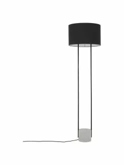 Westwing Collection Stehlampe Pipero mit Betonfu&szlig;, Ø 45 x H 161 cm