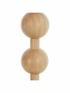 Westwing Collection Stehlampe Shona mit Holzfuß, Ø 50 x H 149 cm -Leuchten Verkaufsladen Stehlampe Shona mit Holzfuss 5