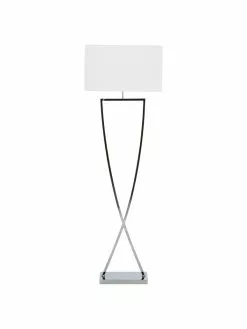 Villeroy & Boch Stehlampe Toulouse in Silber, B 50 x H 157 cm -Leuchten Verkaufsladen Stehlampe Toulouse in Silber 3