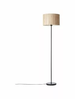 Stehlampe Wimea aus Seegras, Ø 38 x H 162 cm