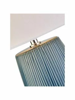 Searchlight Tischlampe Bianca aus Keramik, Ø 30 x H 49 cm -Leuchten Verkaufsladen Tischlampe Bianca aus Keramik 5