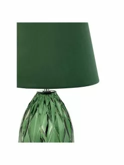 Pauleen Tischlampe Crystal Velvet mit Glasfuß, Ø 25 x H 41 cm 12 Pauleen Tischlampe Crystal Velvet mit Glasfuß, Ø 25 x H 41 cm -Leuchten Verkaufsladen Tischlampe Crystal Velvet mit Glasfuss 4