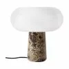 Westwing Collection Tischlampe Mariella mit Marmorfu&szlig;, Ø 32 x H 33 cm -Leuchten Verkaufsladen Tischlampe Mariella mit Marmorfuss