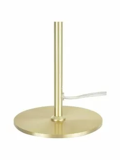 Westwing Collection Tischlampe Mathea in Weiß-Gold, Ø 23 x H 36 cm -Leuchten Verkaufsladen Tischlampe Mathea in Weiss Gold 5