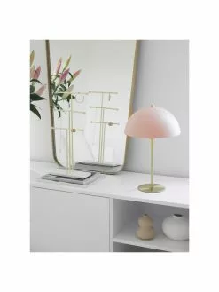 Westwing Collection Tischlampe Matilda in Rosa, Ø 29 x H 45 cm -Leuchten Verkaufsladen Tischlampe Matilda in Rosa 2