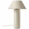 Westwing Collection Tischlampe Niko in Beige, Ø 35 x H 55 cm