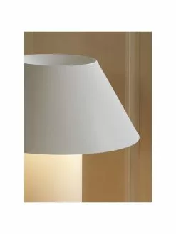 Westwing Collection Tischlampe Niko in Weiß, Ø 35 x H 55 cm -Leuchten Verkaufsladen Tischlampe Niko in Weiss 2