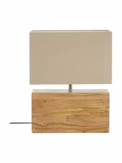 Kare Design Tischlampe Rectangular aus Akazienholz, B 33 x H 43 cm 12 Kare Design Tischlampe Rectangular aus Akazienholz, B 33 x H 43 cm -Leuchten Verkaufsladen Tischlampe Rectangular aus Akazienholz 4