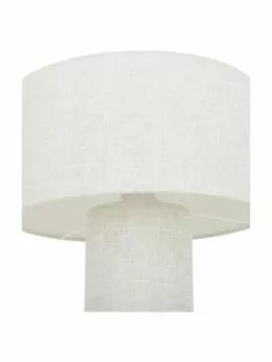 Westwing Collection Tischlampe Ron in Beige, Ø 30 x H 35 cm -Leuchten Verkaufsladen Tischlampe Ron in Beige 4