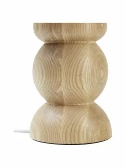 Westwing Collection Tischlampe Sascha aus hellem Eschenholz, Ø 24 x H 34 cm -Leuchten Verkaufsladen Tischlampe Sascha aus hellem Eschenholz 5