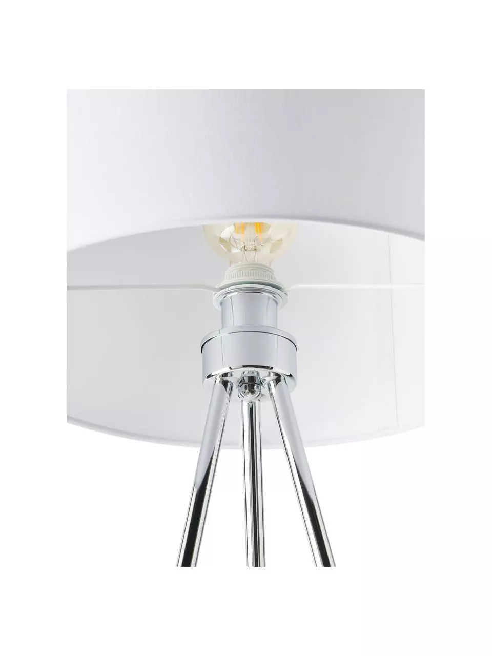 Westwing Collection Tripod Stehlampe Cella mit Stoffschirm, Ø 45 x H 147 cm 7 Westwing Collection Tripod Stehlampe Cella mit Stoffschirm, Ø 45 x H 147 cm – Bild 5