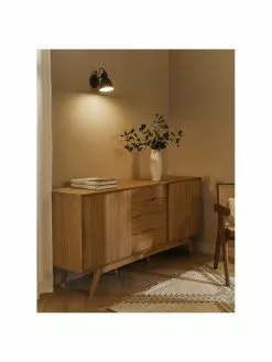 Westwing Collection Verstellbare Wandleuchte Ethan im Industrial-Style, T 20 x H 22 cm -Leuchten Verkaufsladen Verstellbare Wandleuchte Ethan im Industrial Style 4