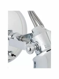 Marksl&ouml;jd Verstellbare Wandleuchte Fjallbacka mit Stecker in Chrom, T 20 x H 17 cm -Leuchten Verkaufsladen Verstellbare Wandleuchte Fjallbacka mit Stecker in Chrom 5