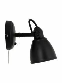 Marksl&ouml;jd Verstellbare Wandleuchte Fjallbacka mit Stecker in Schwarz, T 20 x H 17 cmNur noch wenige verfügbar -Leuchten Verkaufsladen Verstellbare Wandleuchte Fjallbacka mit Stecker in Schwarz 3