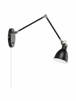 Markslöjd Verstellbare Wandleuchte House mit Stecker, T 84 x H 18 cm