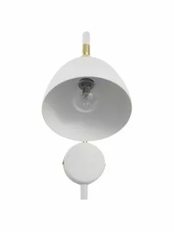 Jotex Verstellbare Wandleuchte Luis mit Stecker in Wei&szlig;, T 30 x H 29 cm -Leuchten Verkaufsladen Verstellbare Wandleuchte Luis mit Stecker in Weiss 5