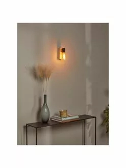 Verstellbare Wandleuchte Townshend aus Holz, T 9 x H 17 cm -Leuchten Verkaufsladen Verstellbare Wandleuchte Townshend aus Holz 2