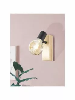 Verstellbare Wandleuchte Townshend aus Holz, T 9 x H 17 cm -Leuchten Verkaufsladen Verstellbare Wandleuchte Townshend aus Holz 3